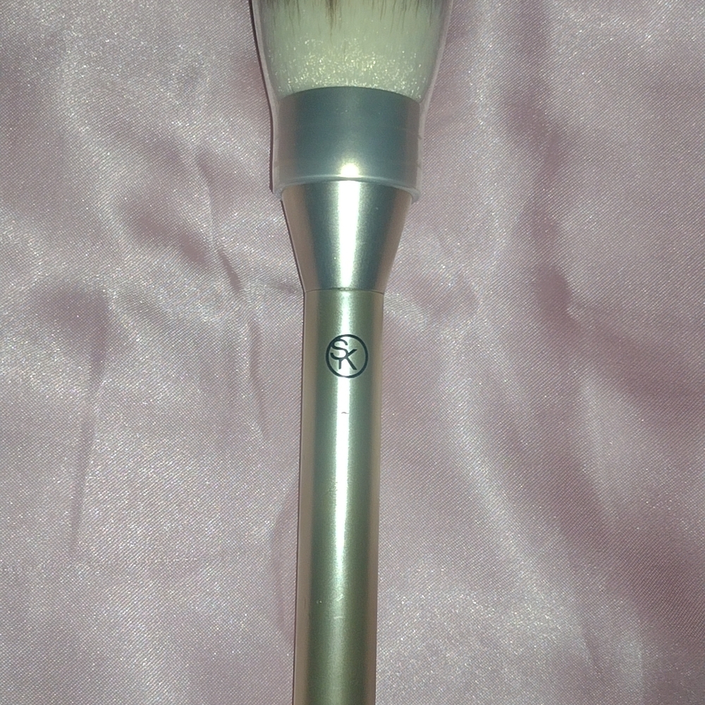 Silver Makeup Brush